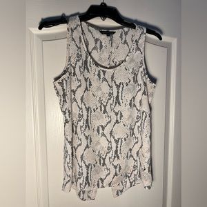 EXPRESS Women’s Snake print Tank/Cami size S